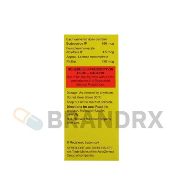 Symbicort Turbuhaler 60 MD 160/4.5 mcg AstraZeneca