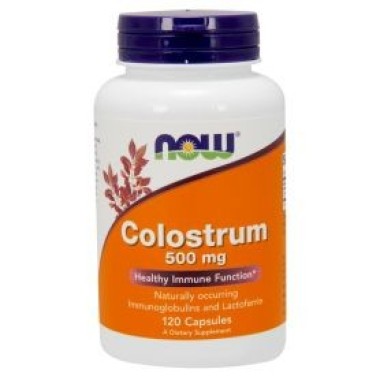 Now Colostrum 500mg 120 kapsul Now foods